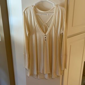 Cream We The Free, Free people Long sleeve top